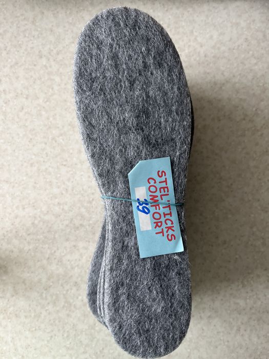 Фетрові сірі устілки