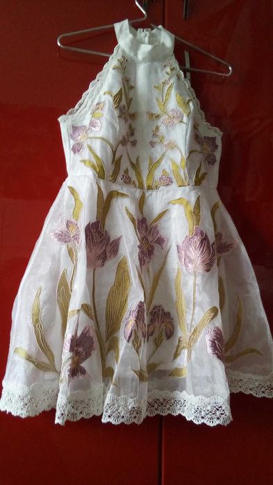 sukienka Asos ślub wesele komunia przyjęcie bal wiosna lato L 40