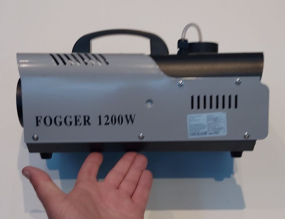 NOWA Wytwornica dymu LED 1200W Fogger ZQ10016 | Dymiarka pilot | DARMOWA WYSYŁKA