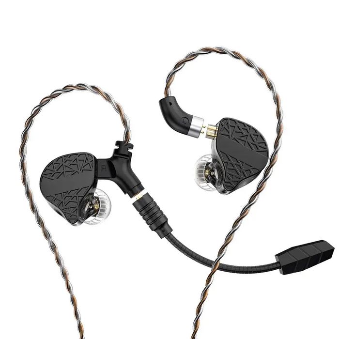 TRN Mars - Игровые IEM-Наушники с вибрационным механизмом и съёмным микрофоном