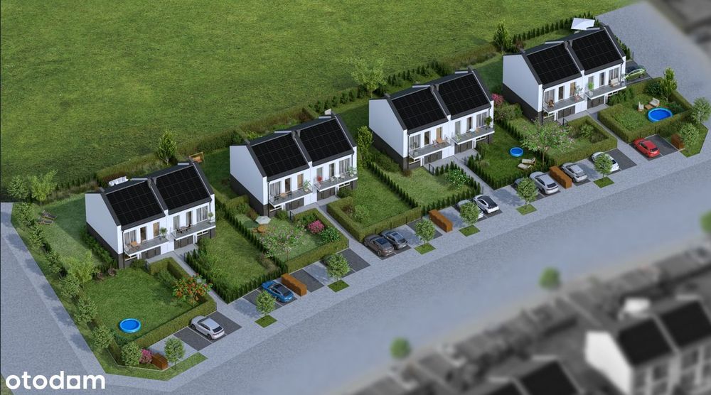 Cenowy hit sezonu! Bezczynszowe 3 pok z ogrodem, PV 3kW+parkingiem