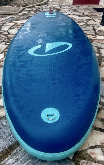 Prancha SUP Tribord 100 10’6” + pack completo (saco, bomba, remo, leash, 2 quilhas)