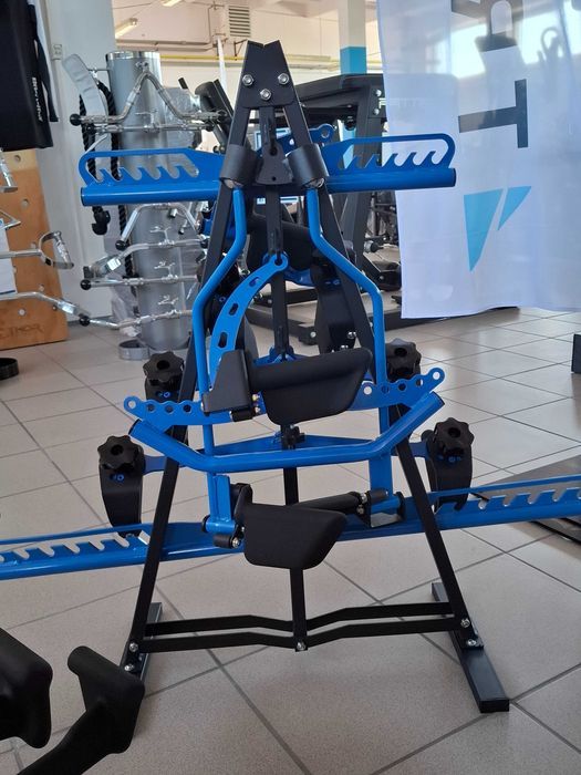 Ergonomiczne uchwyty do maszyn siłowych, zestaw ze stojakiem