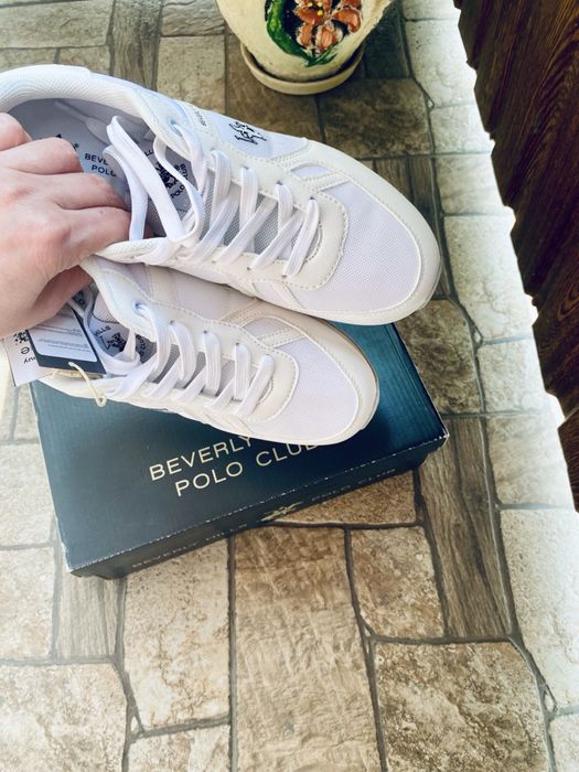 Кросівки жіночі кросовки beverly hills 38 нові снікерси білі
