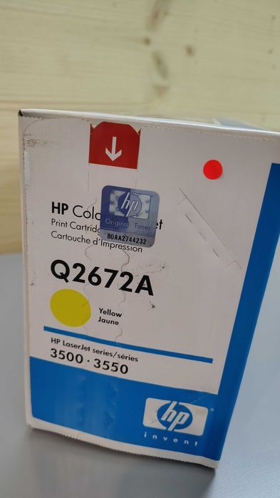 Toner	HP	Q2672A	yellow			Laserjet	3500, 3550