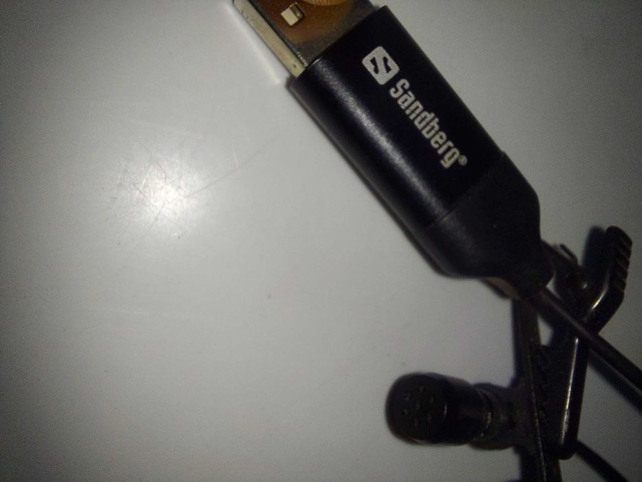 Mały Mikrofon Sandberg Streamer USB Clip model 126-40
