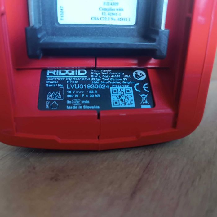 Zaciskarka Ridgid RP 351