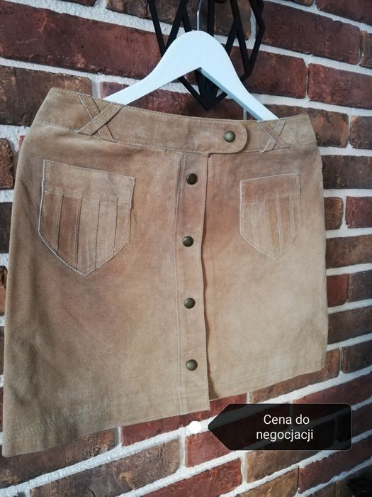 Skórzana spódnica Tammy na 170 cm