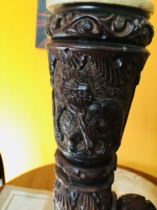 Cachimbo em madeira do Nepal