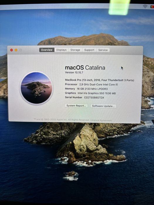 MacBook Pro 13” 2016