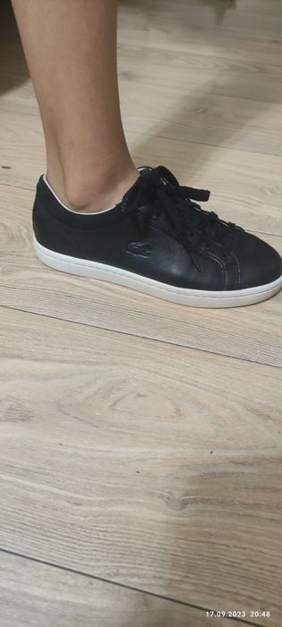 Шкіряні Lacoste 37,5