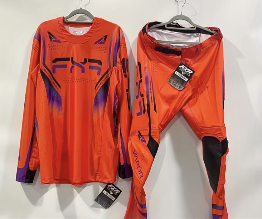 Strój komplet cross enduro L XL XXL Fox KTM spodnie koszulka