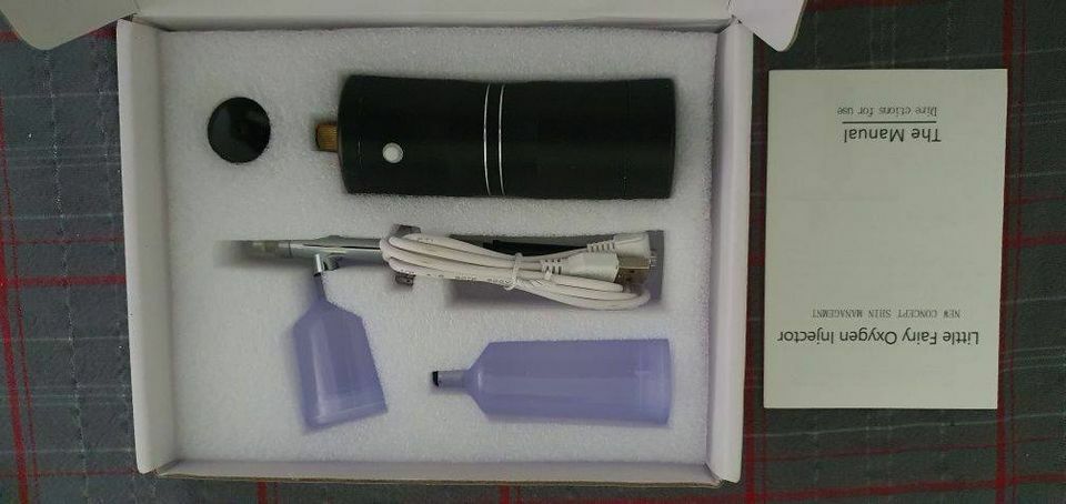 KIT Aerógrafo / Aerografia 0.3mm + Compressor + 3 copos + USB
