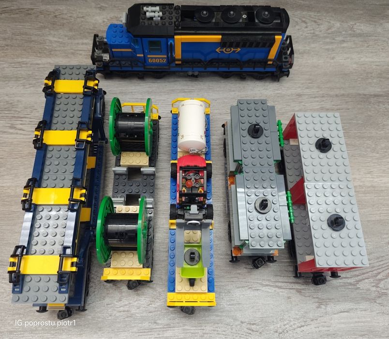 LEGO wagony pociąg