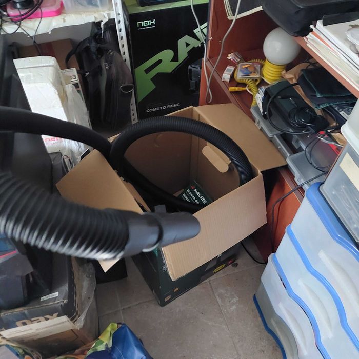 Aspirador Parkside Semi Industrial - Motor a roncar alto