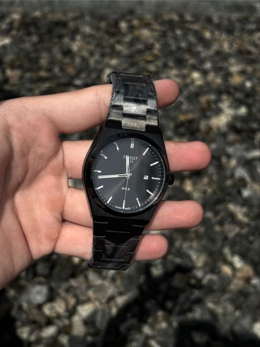 Наручний годинник Tissot prx 80 Black