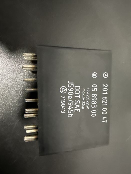 RELE DE PISCAS E LIMPA VIDROS  MERCEDES W124 C200
