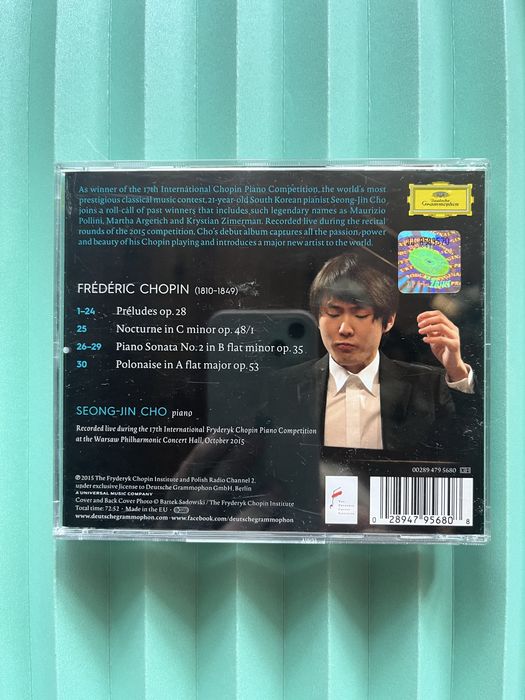 Seong-Jin Cho Fryderyk Chopin Konkurs Chopinowski Chopin Competition