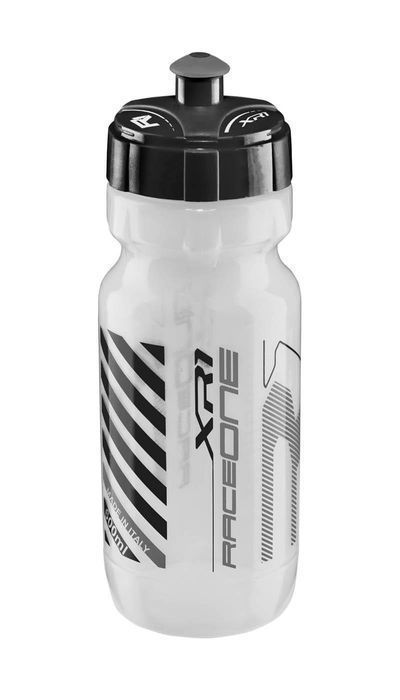 Bidon 600 Ml Raceone Xr1 /// Transparent Czarny