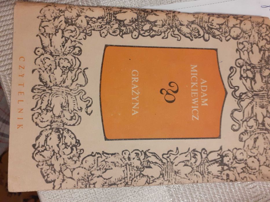 Grażyna. Adam Mickiewicz.