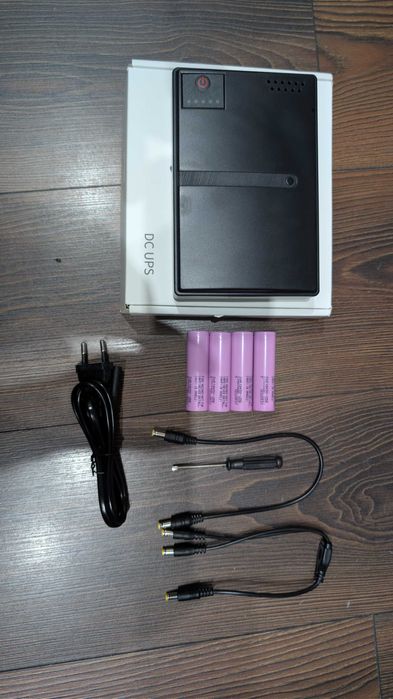 miniups для живлення роутерів, ONU с змінними аккумуляторами