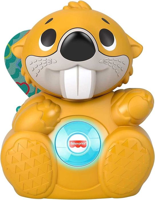 Розвиваюча музична іграшка веселий бобер Fisher-Price Linkimals Beaver