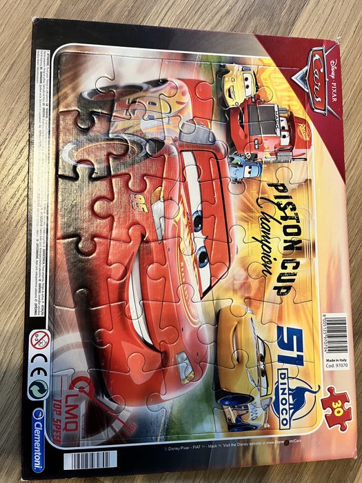 Puzzle Zygzak McQueen, Clementoni