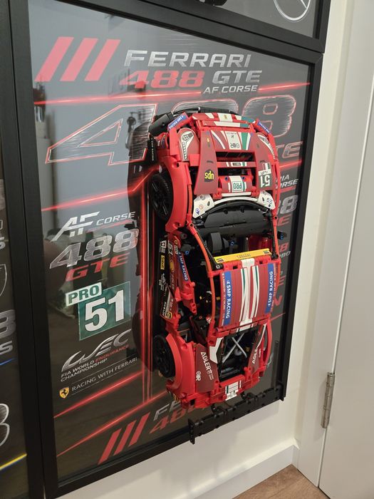 Quadro decorativo ferrari lemans