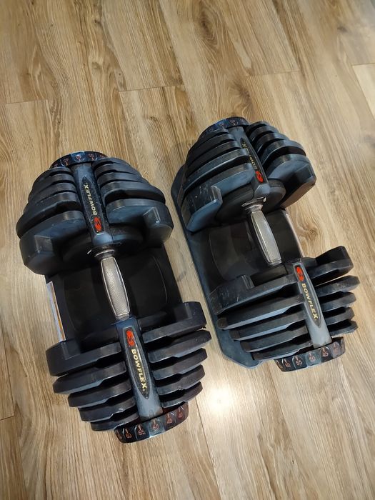 Hantle regulowane ławka obciążenie ciężarki atlas do ćwiczeń