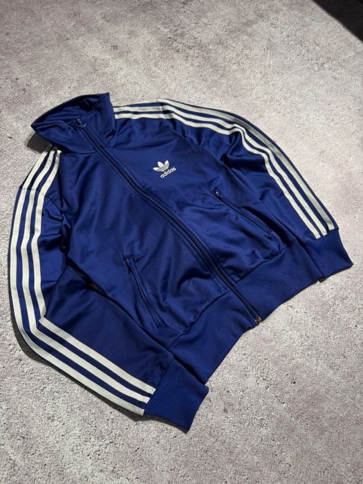 Adidas fioletowa bluza rozpinana Firebird tt zip jacket hoodie vintage