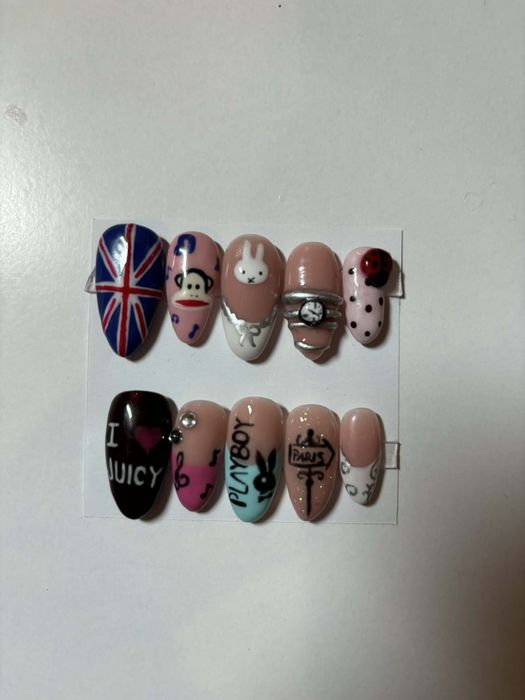 paul frank press on nails