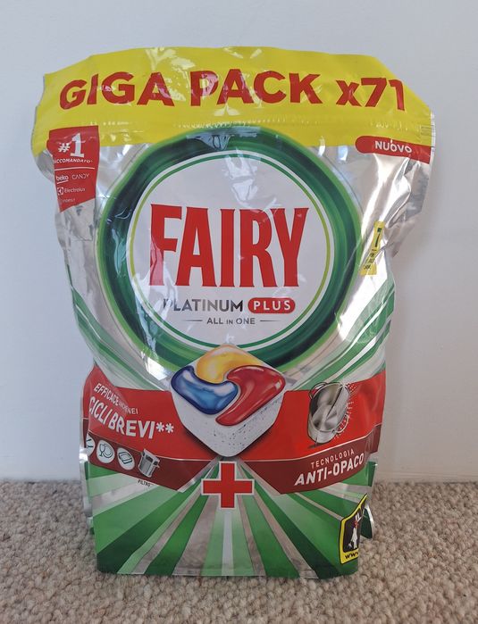Tabletki do zmywarki Fairy Platinum Plus  | Kapsułki do zmywarki Fairy ALL in  ONE