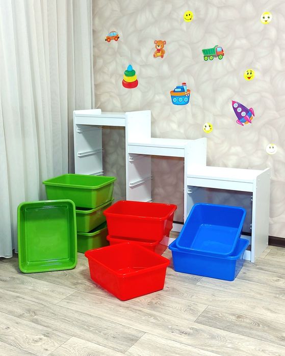 ‼️СТЕЛАЖ для іграшок ‼️органайзер Поличка Комод для іграшок дитячий