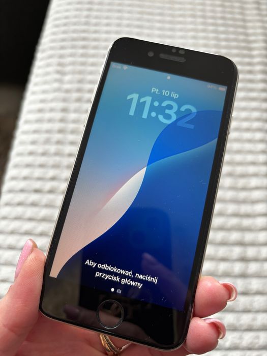 iPhone SE, 128 GB, biały