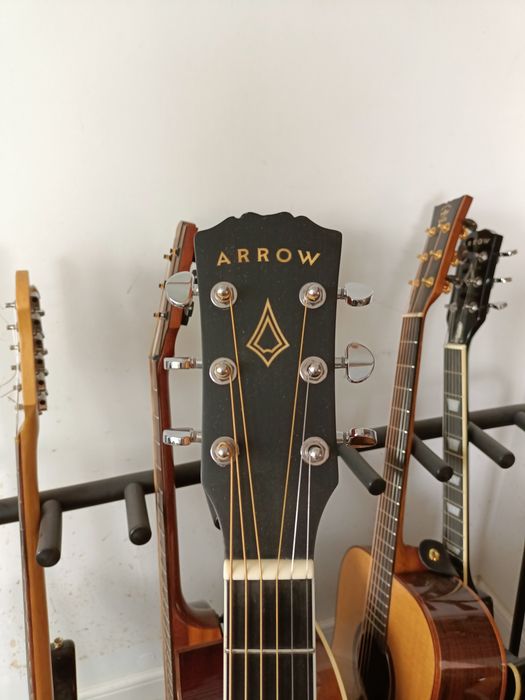 Gitara Elektroakustyczna Arrow Silver CE Lity Świerk-Wyprzedaż/Okazja