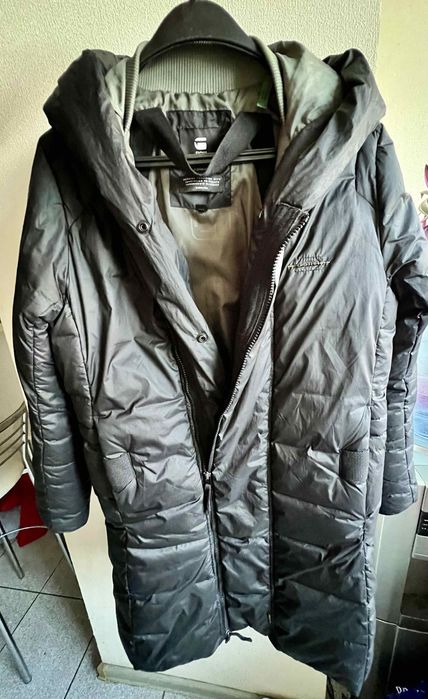 Пальто.Парка G star raw original жіночаПуховик.Куртка. пух чорна