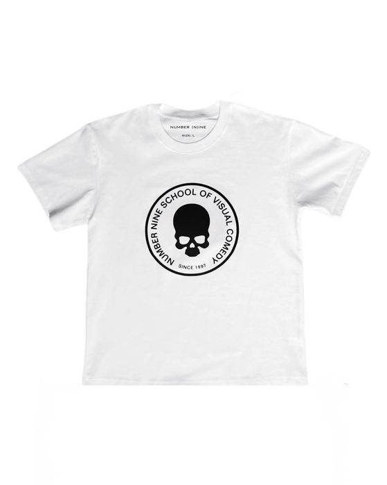 NUMBER NINE School Of Visual Comedy T-shirt (opium, y2k, archive