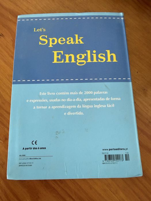 Livro de iniciação ao Inglês