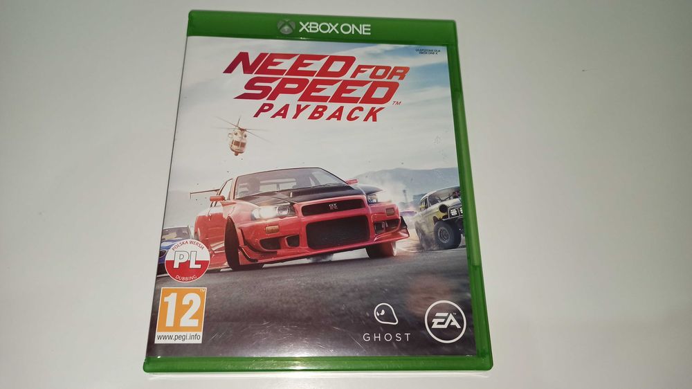 xbox one NEED FOR SPEED PAYBACK PL mówią po polsku dubbing