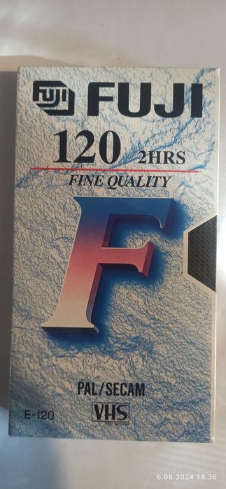 Kaseta vhs Fuji 120