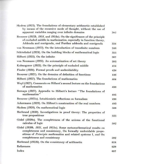 From Frege to Godel A Source Book in Mathematical Logic 1879_1931