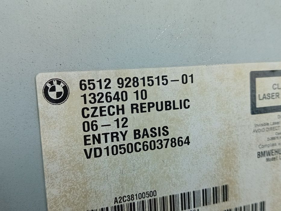 Rádio / auto-rádio BMW 3 (F30, F80)