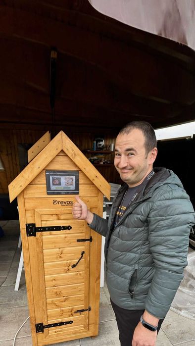 Коптильня 4в1 коптилка холодное и горячее копчення з сушкою РОЗСТРОЧКА