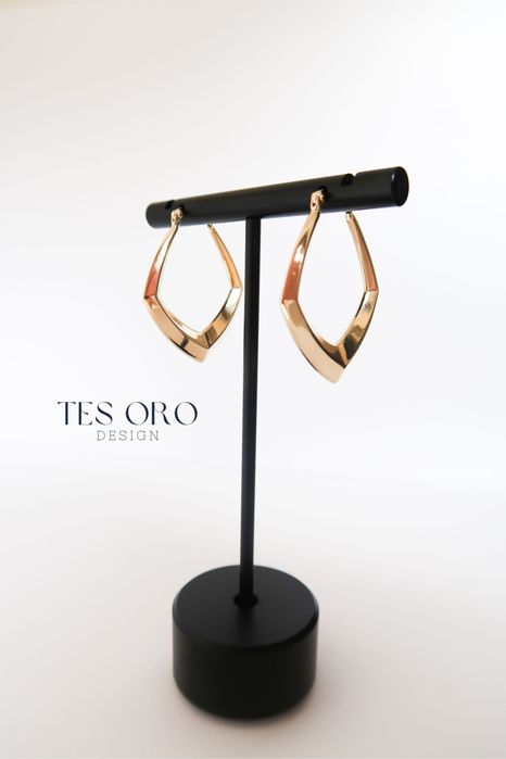 Złote Kolczyki Wiszące | Próba Złota 585