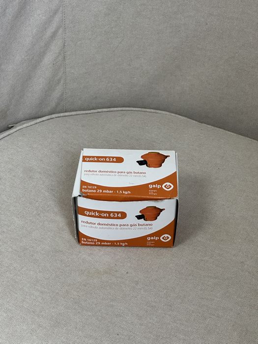 Regulador gás butano GALP quick-on 634