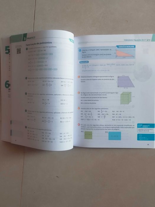 Caderno de Atividades Matemática - Prisma 9°ano