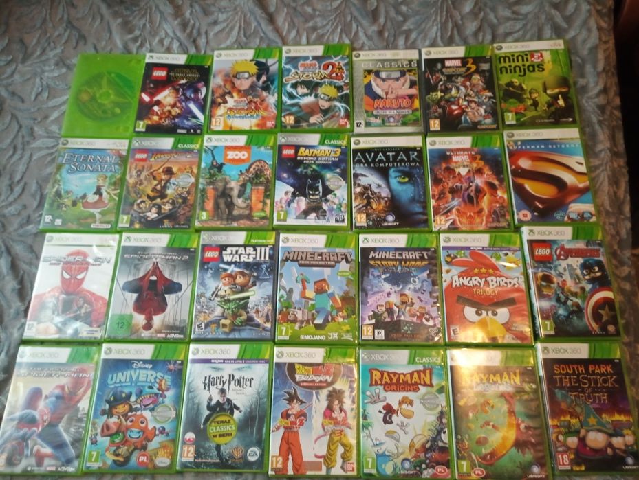Sprzedam gry na konsole Xbox 360
