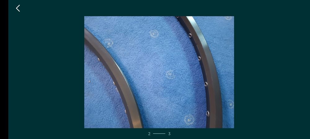 Mavic X517 szare 36otw NOS retro