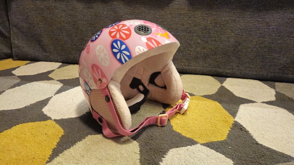 Kask narciarski - S - dla dziewczynki 6-9 lat