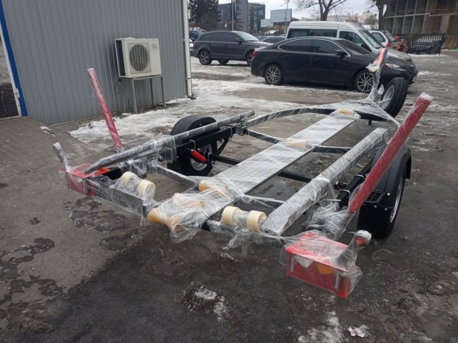 Лафет прицеп Финвал прицеп лафет лафет для лодки лодка до 5.7